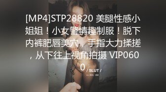 [MP4]STP28820 美腿性感小姐姐！小女警情趣制服！脱下内裤肥唇美穴，手指大力揉搓，从下往上视角拍摄 VIP0600