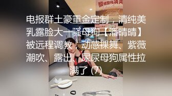 电报群土豪重金定制，清纯美乳露脸大一骚母狗【潘晴晴】被远程调教，动感裸舞、紫薇潮吹、露出、尿尿母狗属性拉满了 (7)