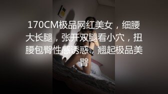 170CM极品网红美女，细腰大长腿，张开双腿看小穴，扭腰包臀性感诱惑，翘起极品美臀