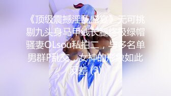 《顶级震撼淫乱盛宴》无可挑剔九头身马甲线长腿终极绿帽骚妻OLsou私拍二，与多名单男群P乱交，女神的形象如此反差 (3)