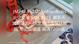 [MP4/ 451M]&nbsp;&nbsp;少女杀手OK大神』最新无套约草大一妹黑色情趣网袜嫩妹 罕见蝴蝶逼 高清720P版