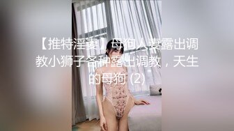 【推特淫妻】母狗人妻露出调教小狮子各种露出调教，天生的母狗 (2)