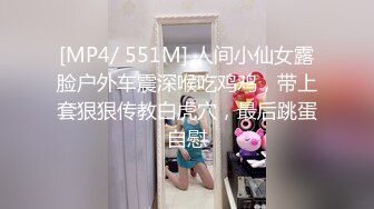 [MP4/ 551M] 人间小仙女露脸户外车震深喉吃鸡鸡，带上套狠狠传教白虎穴，最后跳蛋自慰