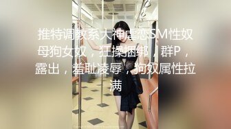 推特调教系大神虐恋SM性奴母狗女奴，狂操捆绑，群P，露出，羞耻凌辱，狗奴属性拉满