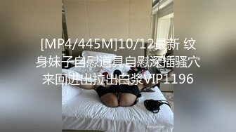 [MP4/445M]10/12最新 纹身妹子自慰道具自慰深插骚穴来回进出拉出白浆VIP1196