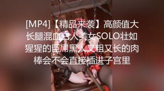 [MP4]【精品来袭】高颜值大长腿混血白人美女SOLO壮如猩猩的巨屌黑人又粗又长的肉棒会不会直接插进子宫里