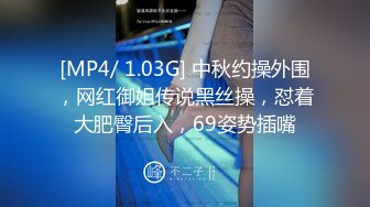 [MP4/ 1.03G] 中秋约操外围，网红御姐传说黑丝操，怼着大肥臀后入，69姿势插嘴