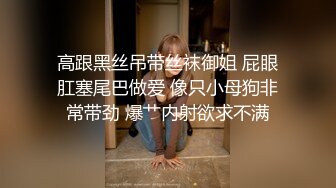 高跟黑丝吊带丝袜御姐 屁眼肛塞尾巴做爱 像只小母狗非常带劲 爆艹内射欲求不满