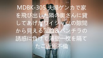 MDBK-305 夫婦ゲンカで家を飛び出した隣の奥さんに貸してあげたワイシャツの隙間から見える乳首＆パンチラの誘惑に負けて薄壁一枚を隔てたご近所不倫